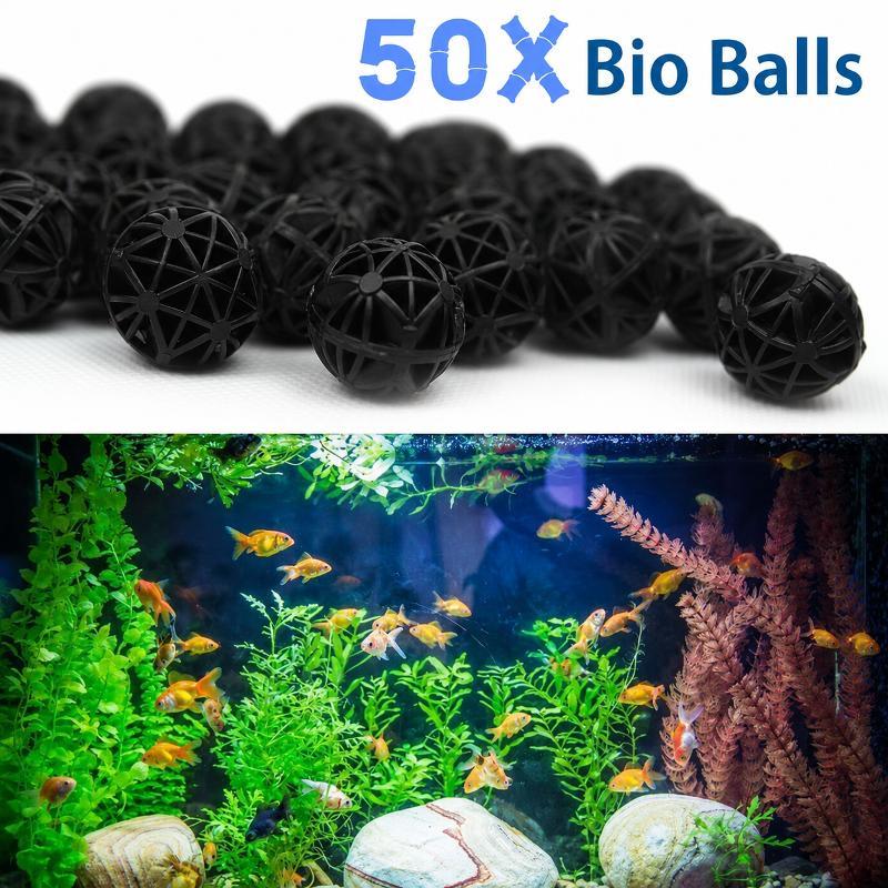 Marine Aquarium & Regional Centre Photos - 50Pcs 16mm Aquarium Bio Filter Balls