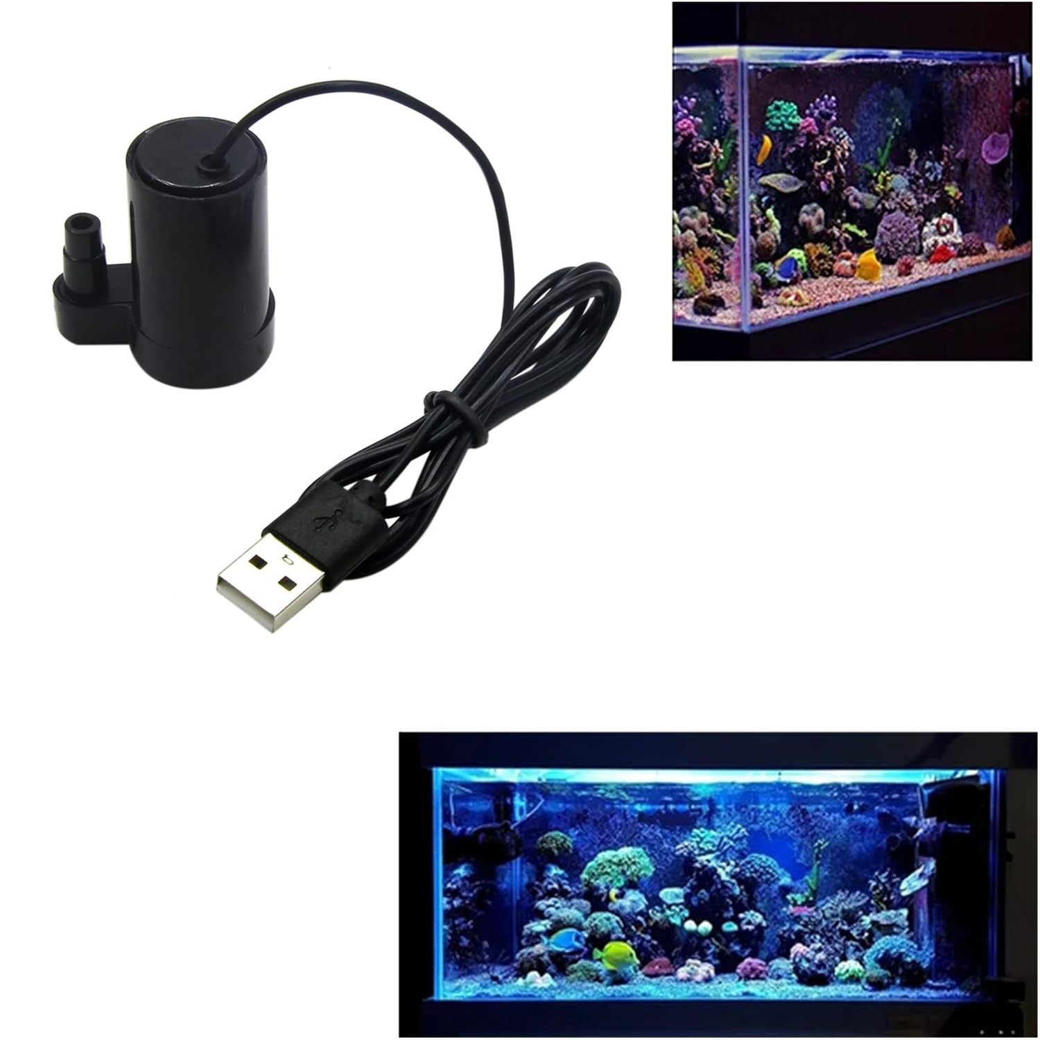 Marine Aquarium Hydrometer - 1/2pc DC 3-5V USB Micro Submersible