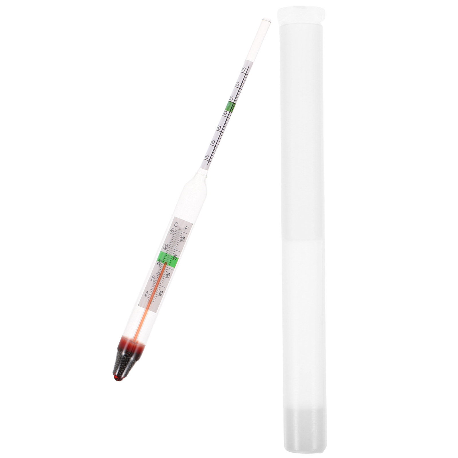 Marine Aquarium Hydrometer - 1Set High Precision Salinity Hydrometer Glass