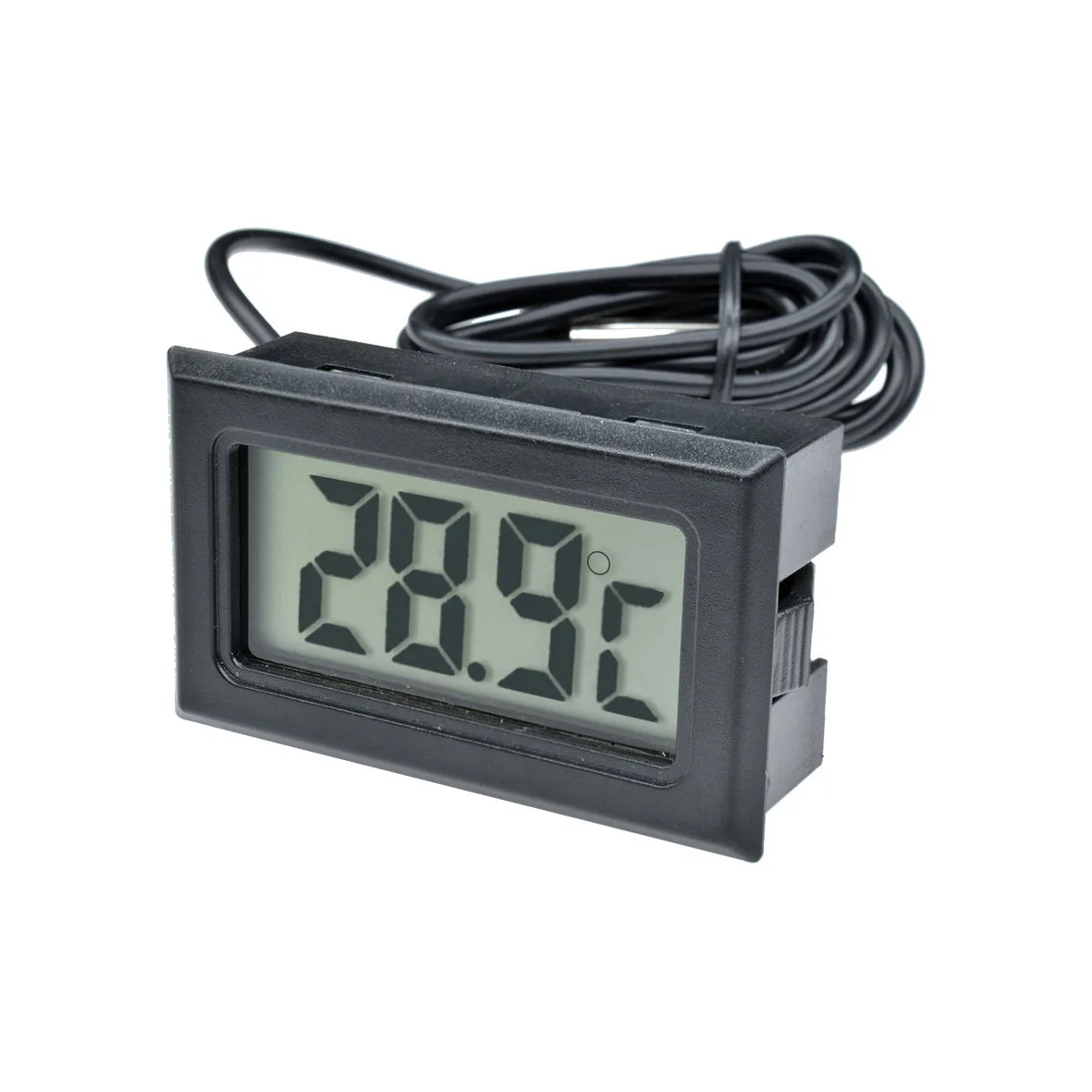 Marine Aquarium Hydrometer - Car Digital Thermometer Mini LCD Temperature
