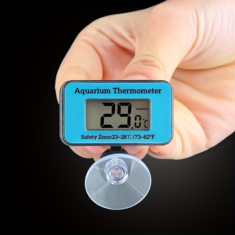 Marine Aquarium Hydrometer - LCD Digital Aquarium Thermometer With Probe