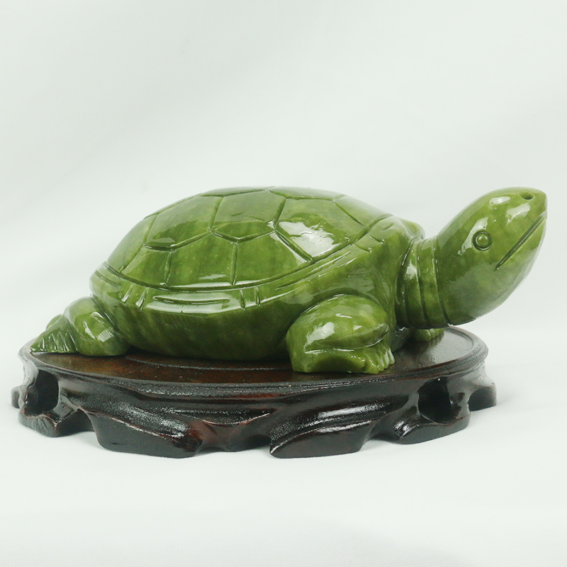 Natural Jade/turtle Sculpture/ - Marine Aquarium For Sale recension och pris