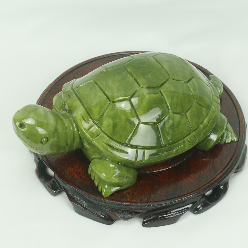 Natural Jade/turtle Sculpture/ - Marine Aquarium For Sale recension och pris