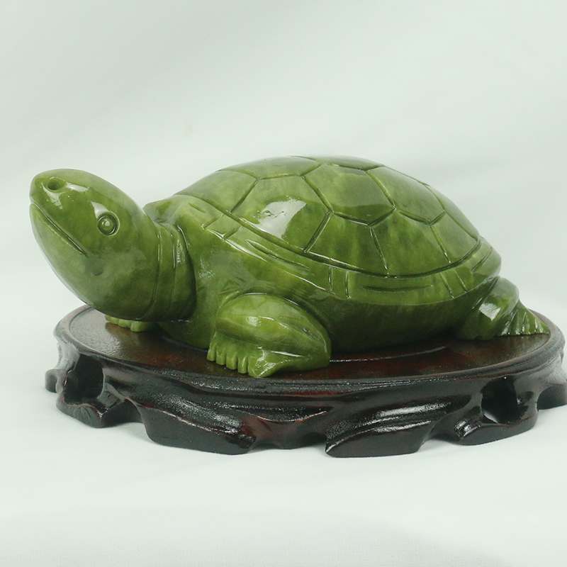 Natural Jade/turtle Sculpture/ - Marine Aquarium For Sale recension och pris