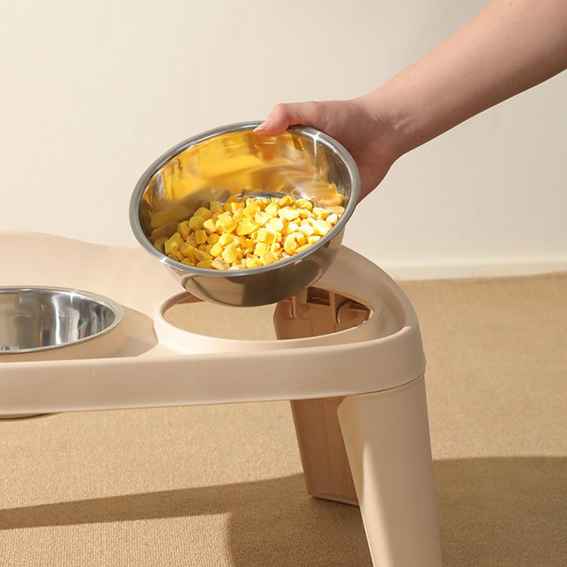 Elevated Dog Feeder Dogs Bowls - Royal Canin Food Medium recension och pris