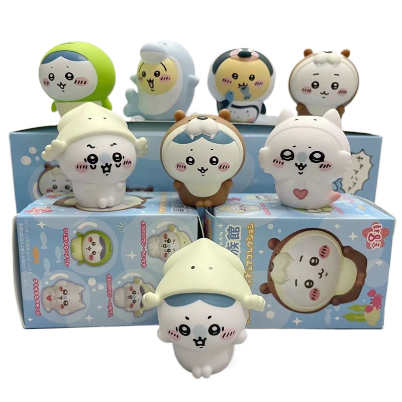 8pcs/Box Kawaii Chiikawa Aquar - Marine Aquarium & Regional Centre Photos recension och pris
