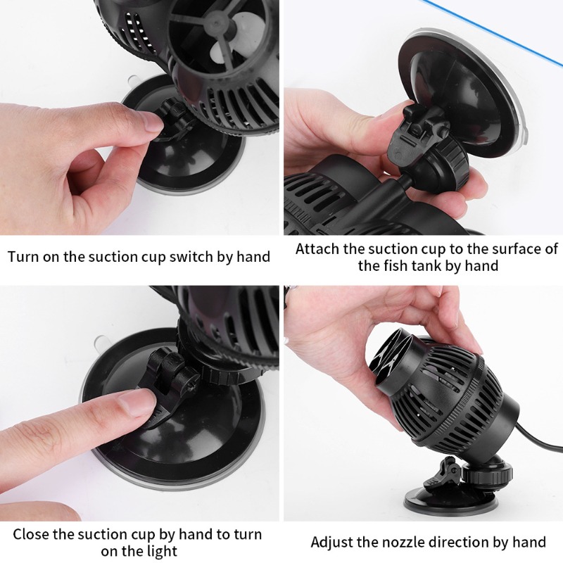 Ultra Quiet Aquarium Wave Make - Powerhead Wave Maker recension och pris