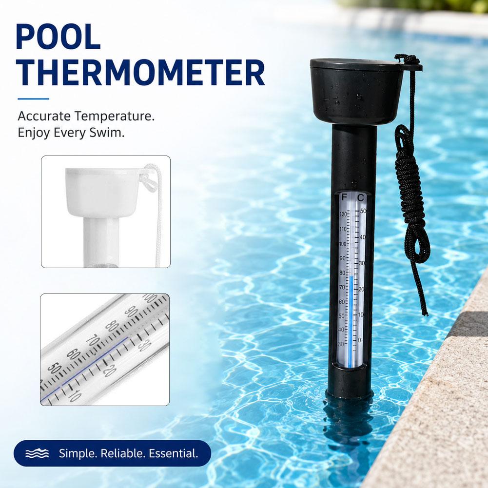 Floating Pool Thermometer With - Marine Aquarium Hydrometer recension och pris