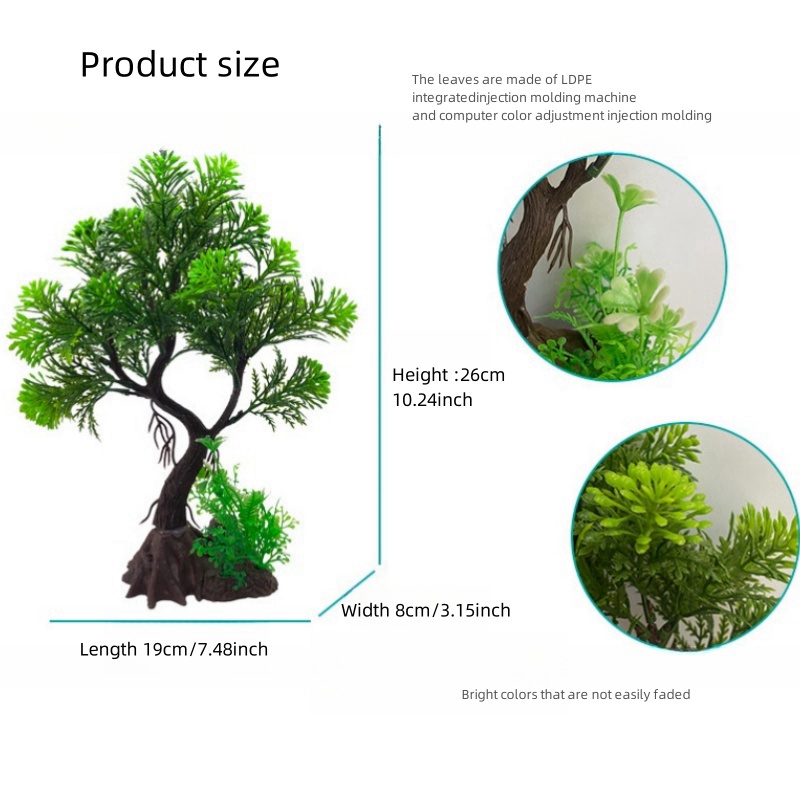 Fish Tank DIY  Artificial Aqua - Marine Aquarium For Sale recension och pris