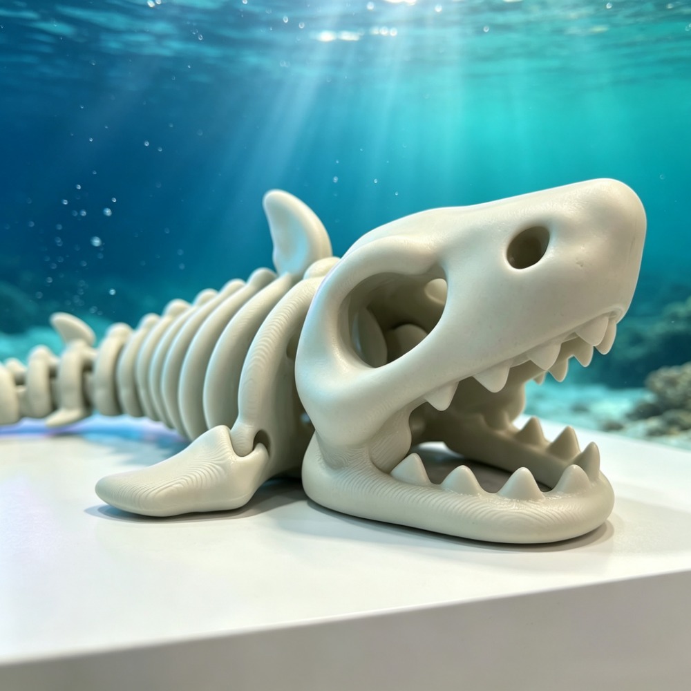 Shark Skeleton Aquarium Decor  - Marine Aquarium For Sale recension och pris