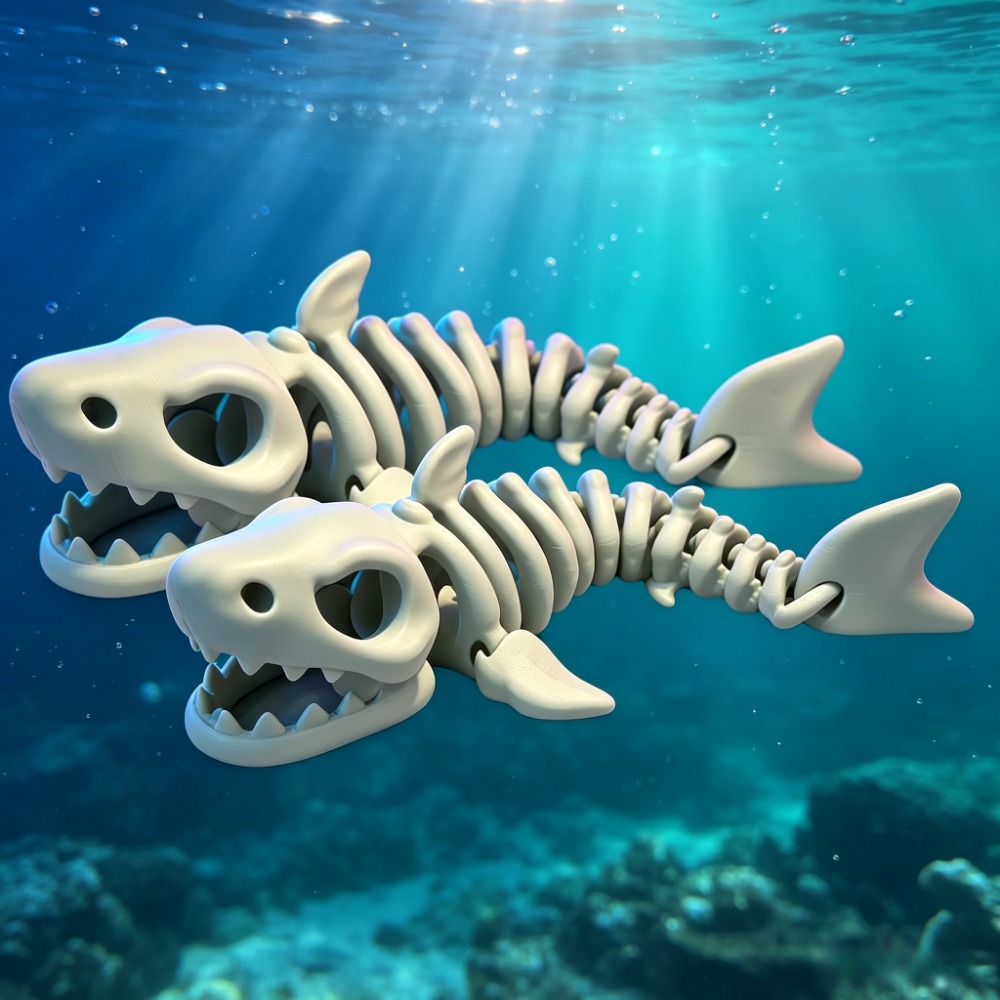 Shark Skeleton Aquarium Decor  - Marine Aquarium For Sale recension och pris