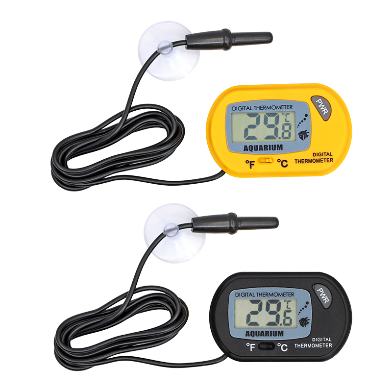 Fish Tank Thermometer LCD Digi - Marine Aquarium Hydrometer recension och pris