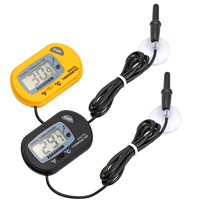 Fish Tank Thermometer LCD Digi - Marine Aquarium Hydrometer recension och pris