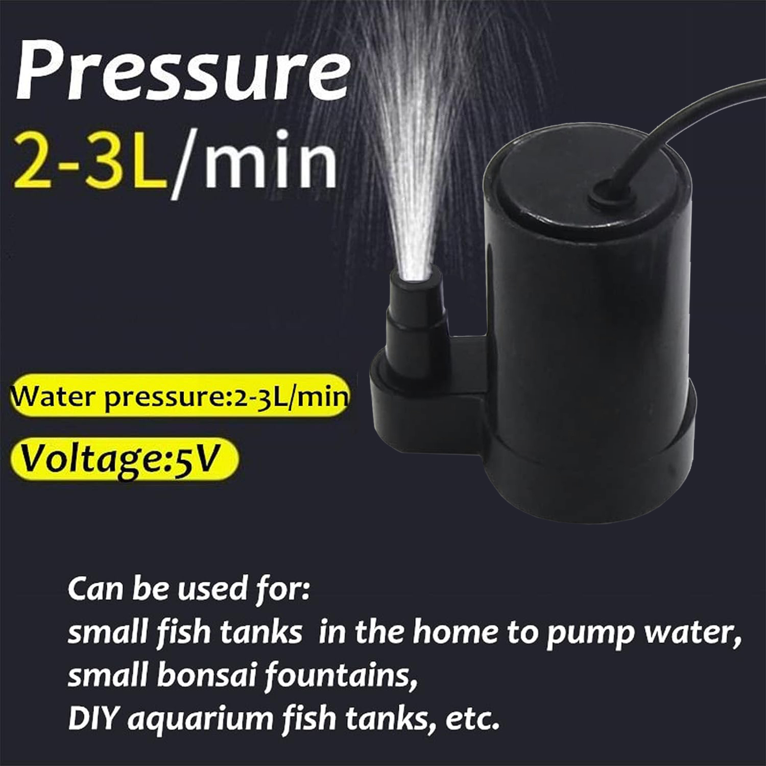 1/2pc DC 3-5V USB Micro Submer - Marine Aquarium Hydrometer recension och pris