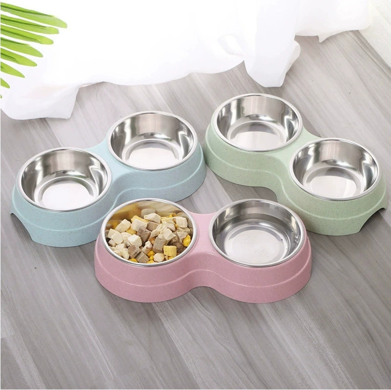 1pc Stainless Steel Double Dog - Royal Canin Food Medium recension och pris