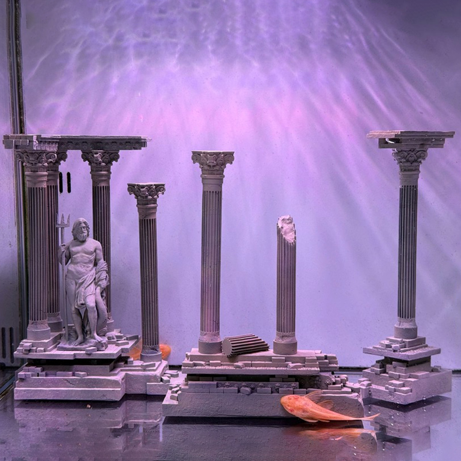 Roman Column Decoration Resin  - Marine Aquarium For Sale recension och pris