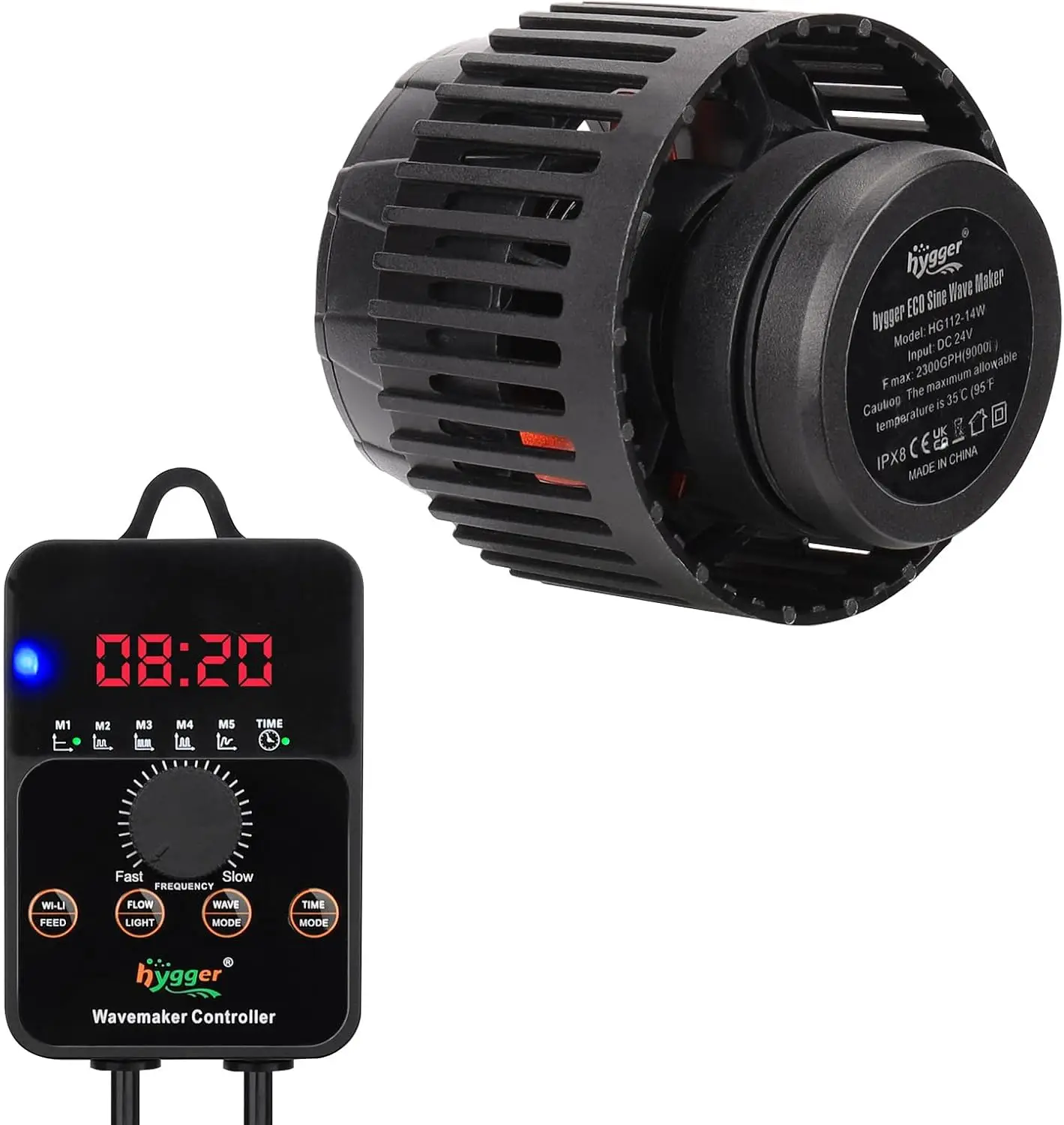 Adjustable Flow Aquarium Wave  - Powerhead Wave Maker recension och pris