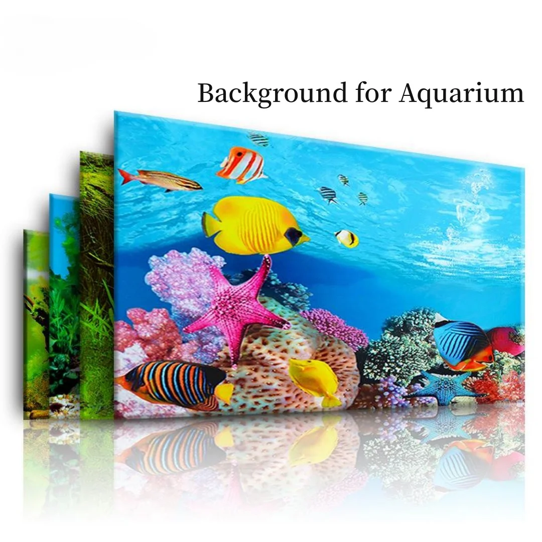 Background Aquarium 3D Sticker - Marine Aquarium For Sale recension och pris