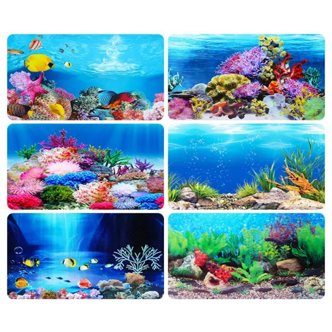 Background Aquarium 3D Sticker - Marine Aquarium For Sale recension och pris
