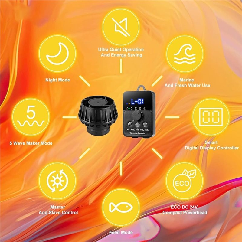 DTA4-Aquarium Wave Maker 2100G - Powerhead Wave Maker recension och pris