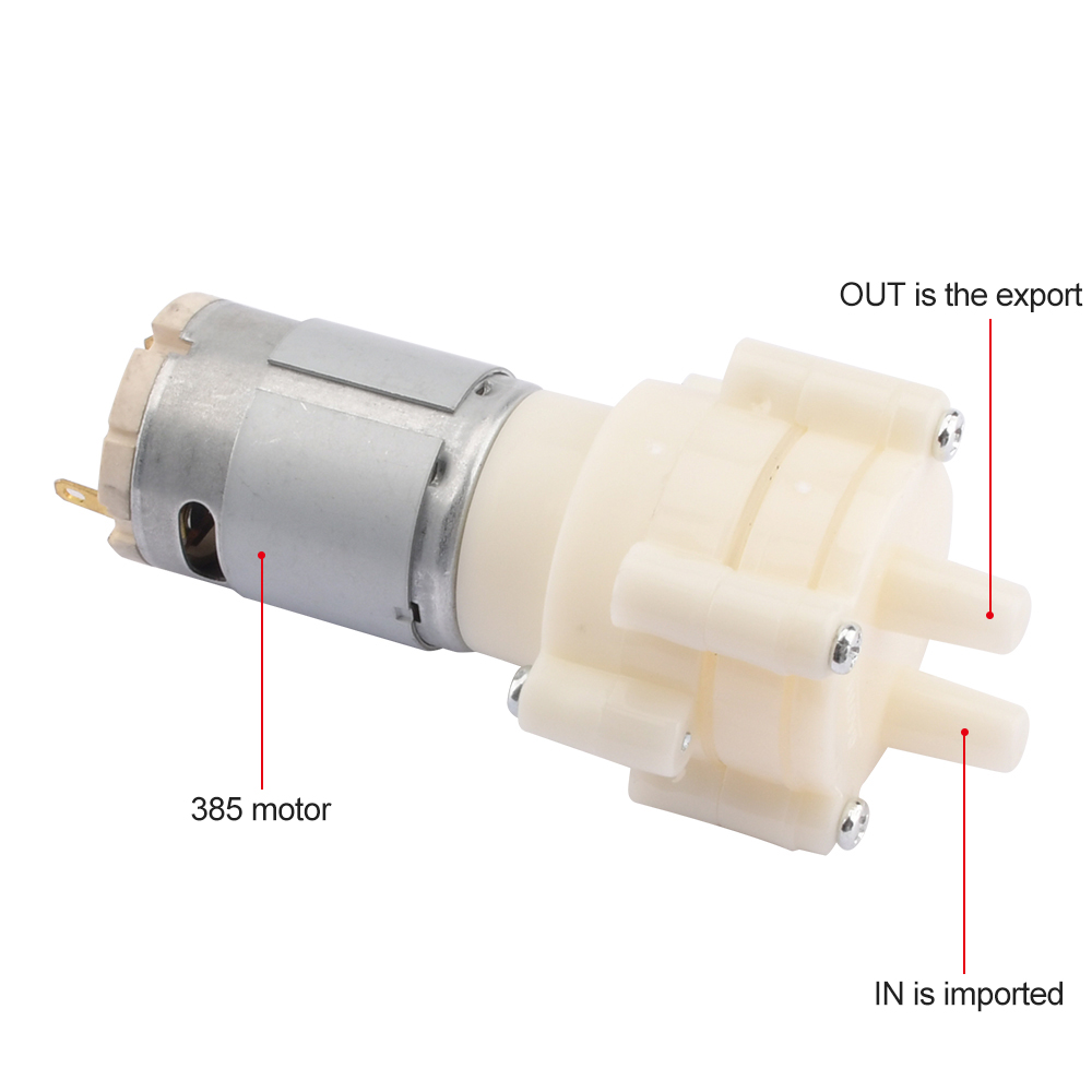 R385 Water Pump DC 6-12V Diaph - Marine Aquarium Hydrometer recension och pris