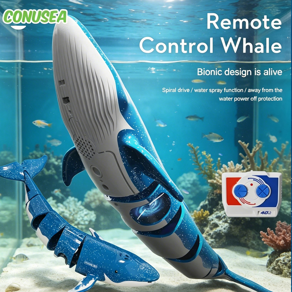RC submarine Underwater Whales - Marine Aquarium Hydrometer recension och pris