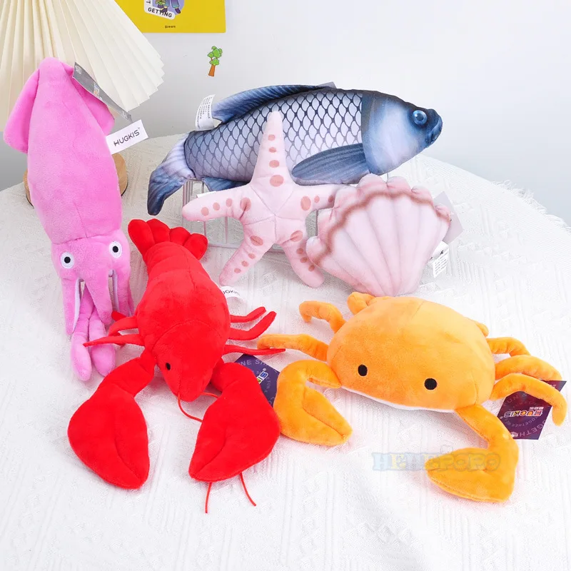 Lobster Squid Crab Starfish Sc - Aquarium Marine Park recension och pris