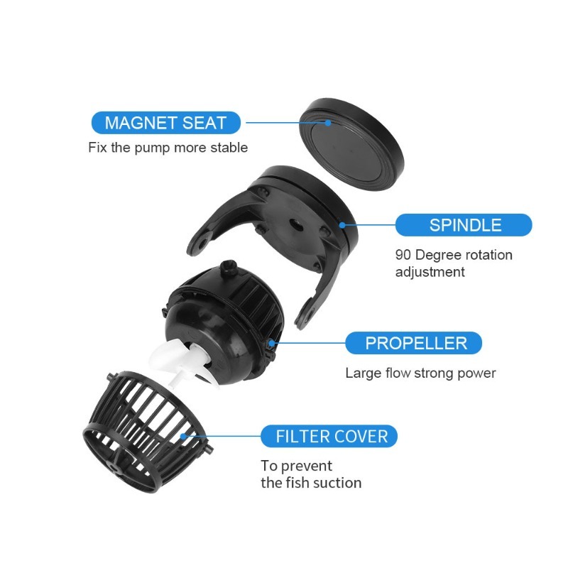 SW Series Aquarium Wavemaker P - Powerhead Wave Maker recension och pris