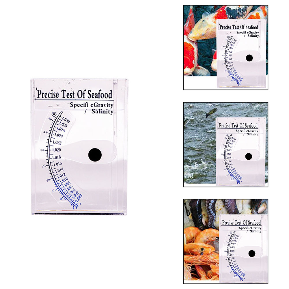 Salinity Meter Seawater Aquacu - Marine Aquarium Hydrometer recension och pris
