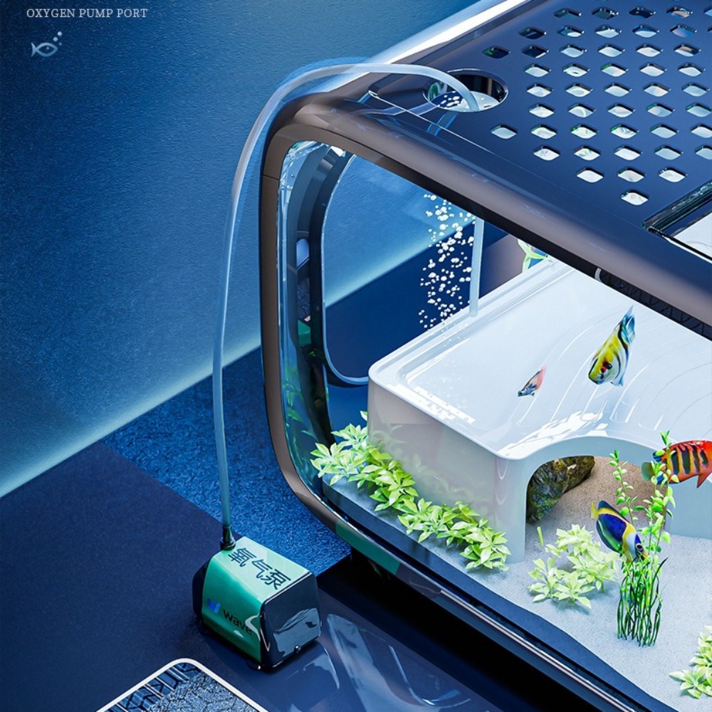 Transparent Luxury Fish Tank D - Marine Aquarium Aquascape recension och pris