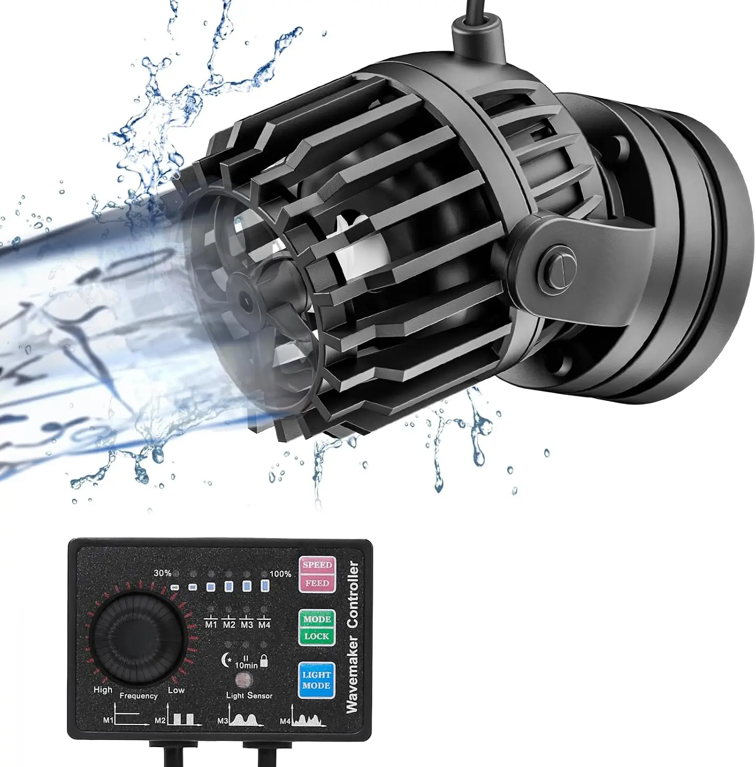Aquarium Wave Maker Adjustable - Powerhead Wave Maker recension och pris