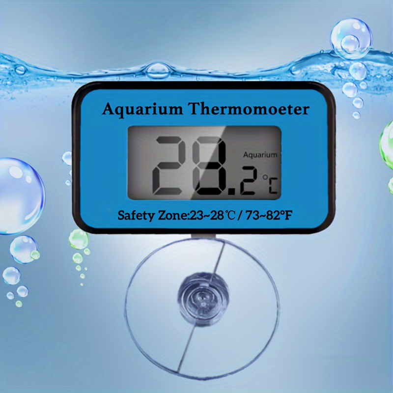 LCD Digital Aquarium Thermomet - Marine Aquarium Hydrometer recension och pris