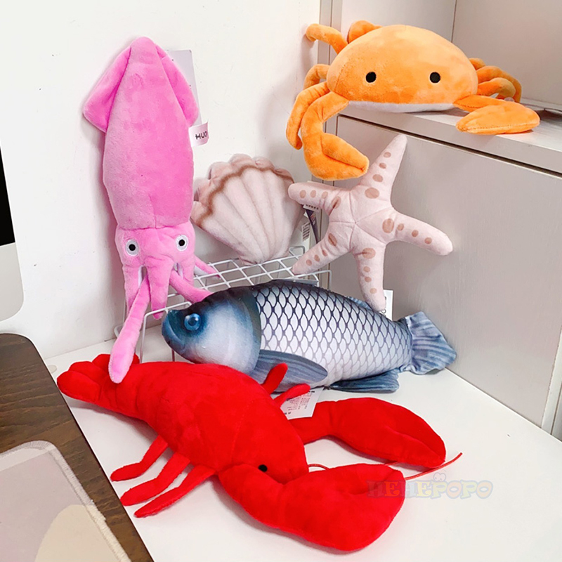 Simulation Lobster Stuffed Ani - Aquarium Marine Park recension och pris