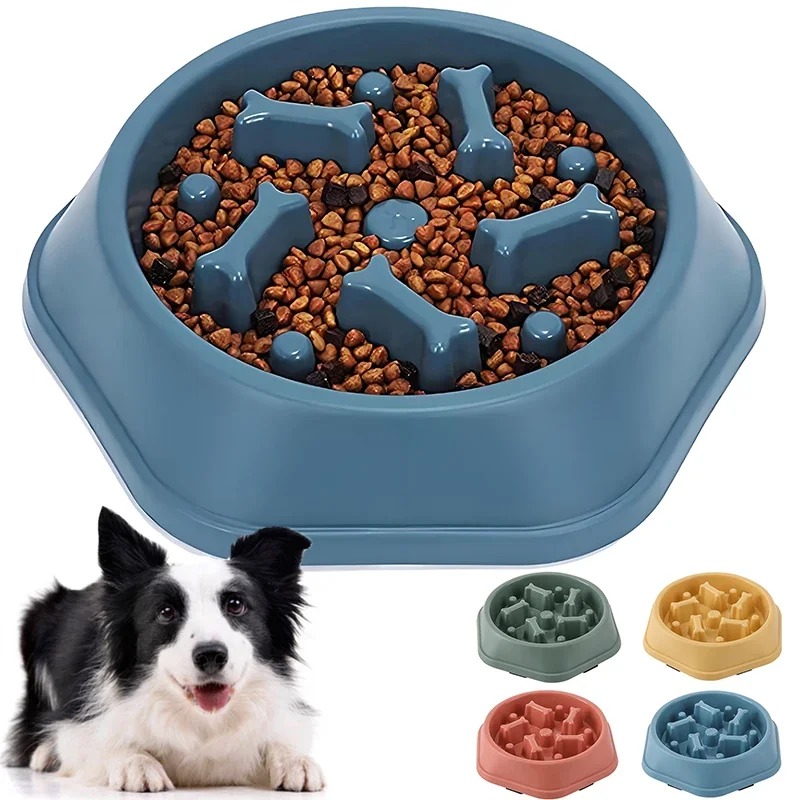 1Pc Slow Feeder Dog Bowl Anti- - Royal Canin Food Medium recension och pris